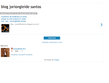 Tablet Screenshot of joriongleidesantos.blogspot.com