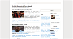 Desktop Screenshot of playersbiography.blogspot.com