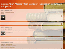 Tablet Screenshot of institutosayse.blogspot.com