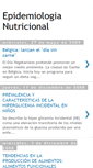 Mobile Screenshot of epidemiologianutricional.blogspot.com