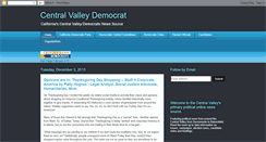 Desktop Screenshot of centralvalleydemocrat.blogspot.com