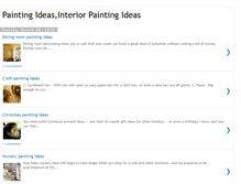 Tablet Screenshot of paintingideas1.blogspot.com