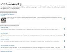 Tablet Screenshot of downtowndojo.blogspot.com