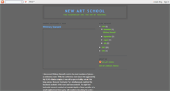 Desktop Screenshot of newartschool.blogspot.com