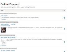 Tablet Screenshot of on-line-presence.blogspot.com