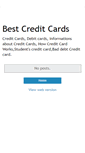 Mobile Screenshot of creditcardbiz.blogspot.com