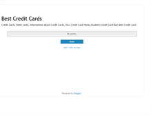 Tablet Screenshot of creditcardbiz.blogspot.com