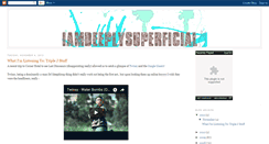 Desktop Screenshot of iamdeeplysuperficial.blogspot.com