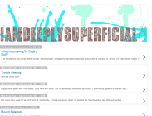 Tablet Screenshot of iamdeeplysuperficial.blogspot.com