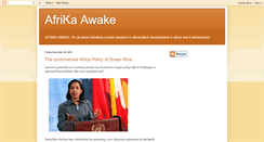 Desktop Screenshot of afrika-awake.blogspot.com