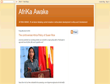 Tablet Screenshot of afrika-awake.blogspot.com