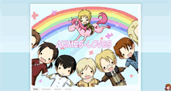 Desktop Screenshot of animes-loves.blogspot.com