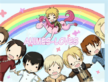 Tablet Screenshot of animes-loves.blogspot.com