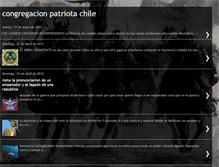 Tablet Screenshot of congregacionpatriotachile.blogspot.com