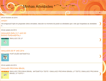 Tablet Screenshot of minhasatividadesonline.blogspot.com