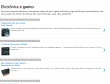 Tablet Screenshot of eletronicaegames.blogspot.com