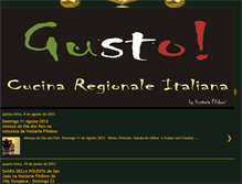 Tablet Screenshot of gustocucina.blogspot.com