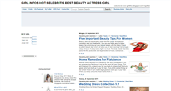 Desktop Screenshot of girlinfos.blogspot.com