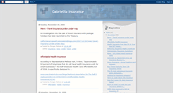 Desktop Screenshot of gabrielliainsurance.blogspot.com