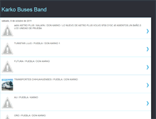 Tablet Screenshot of karkobusesband.blogspot.com