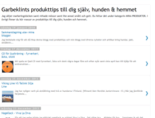 Tablet Screenshot of garbeklintswebshop.blogspot.com