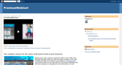 Desktop Screenshot of premiumwebcart.blogspot.com