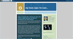 Desktop Screenshot of mymomsaysimcool-towr.blogspot.com