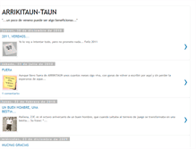 Tablet Screenshot of cris-arrikitaun-taun.blogspot.com