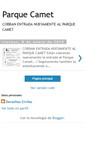 Mobile Screenshot of parquecamet.blogspot.com