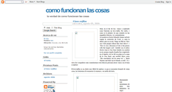 Desktop Screenshot of cosasquefuncionan.blogspot.com