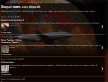 Tablet Screenshot of boqueronesconanorak.blogspot.com