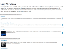 Tablet Screenshot of ladyveridiana.blogspot.com