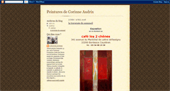 Desktop Screenshot of corinne-audrix.blogspot.com