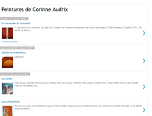 Tablet Screenshot of corinne-audrix.blogspot.com