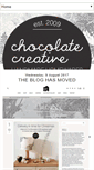Mobile Screenshot of chocolatecreative.blogspot.com