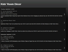 Tablet Screenshot of kid-room-decor.blogspot.com