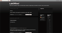 Desktop Screenshot of laboffline.blogspot.com