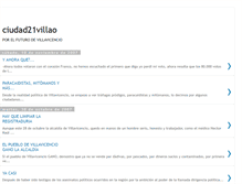 Tablet Screenshot of ciudad21villao.blogspot.com