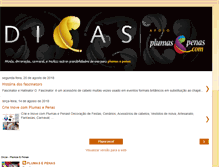 Tablet Screenshot of plumasepenas.blogspot.com