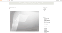 Desktop Screenshot of maciejwlodarczyk.blogspot.com