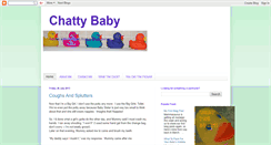 Desktop Screenshot of chattybaby.blogspot.com