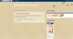 Desktop Screenshot of concernedanimallovers.blogspot.com