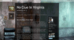 Desktop Screenshot of noclueinvirginia.blogspot.com