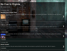 Tablet Screenshot of noclueinvirginia.blogspot.com