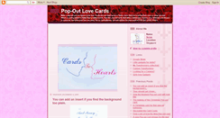 Desktop Screenshot of cardsofheart.blogspot.com