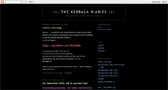 Desktop Screenshot of kerbala.blogspot.com