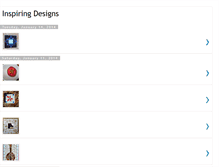 Tablet Screenshot of inspiringdesigns.blogspot.com