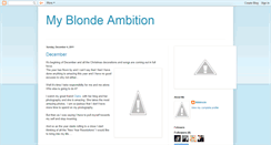 Desktop Screenshot of nix-myblondelife.blogspot.com