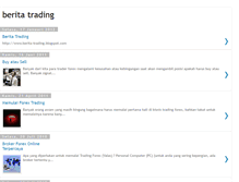 Tablet Screenshot of berita-trading.blogspot.com