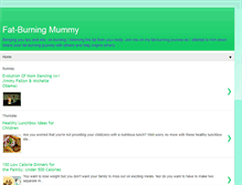 Tablet Screenshot of fatburningmummy.blogspot.com